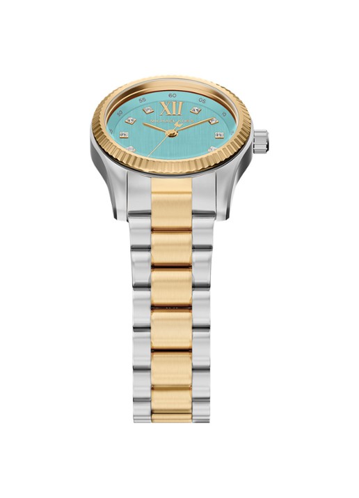 Michael Kors Lexington horloge MK7579 - detail 3 zilver