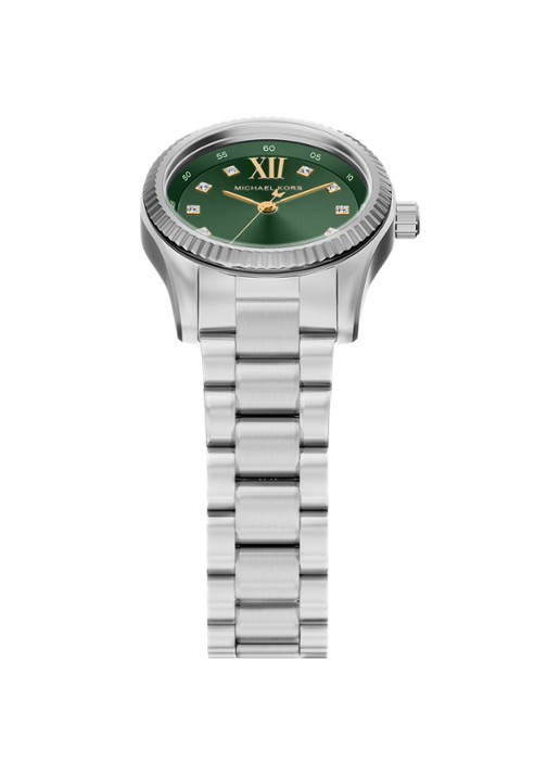 Michael Kors Lexington horloge MK7580 - detail 3 zilver