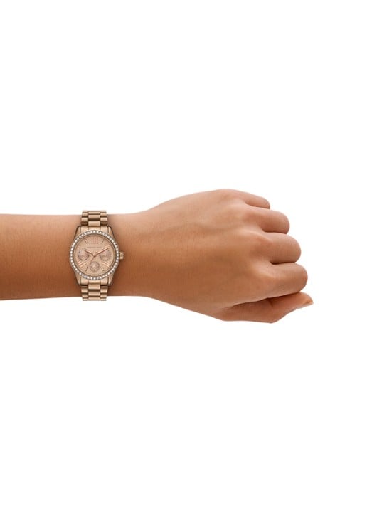 Michael Kors Lexington horloge MK7631 - detail 4 roségoud