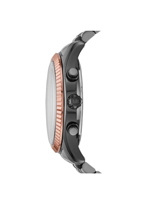 Michael Kors Lexington horloge MK8561 - detail antraciet