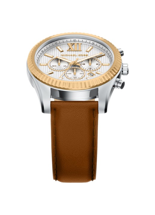 Michael Kors Lexington horloge MK9257 - detail 3 zilver