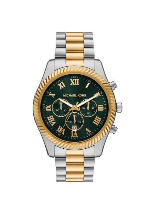 Michael Kors Lexington horloge MK9277 - voorkant 5 zilver