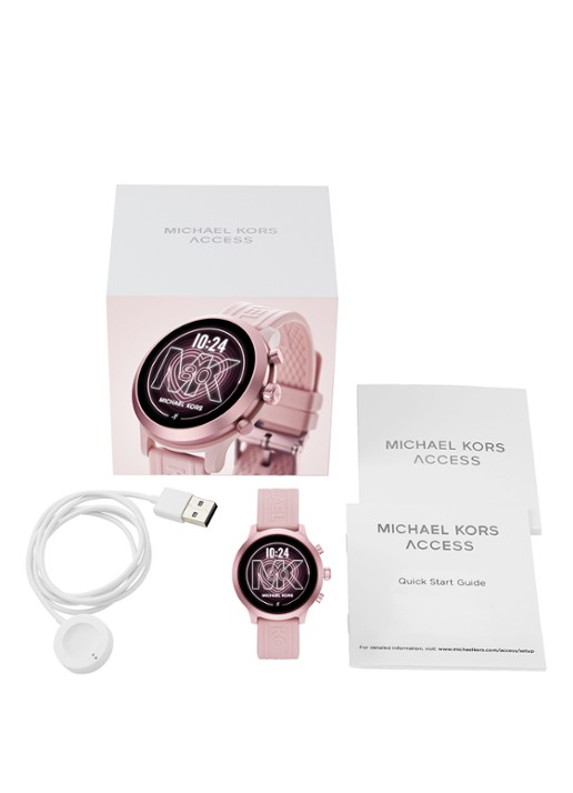 Michael Kors MK Go Display smartwatch Gen 4S MKT5070 - detail 4 roze