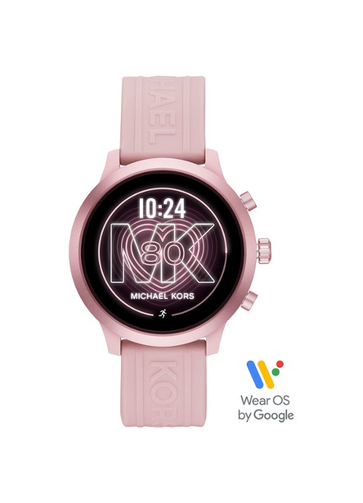 Michael Kors MK Go Display smartwatch Gen 4S MKT5070 - voorkant roze