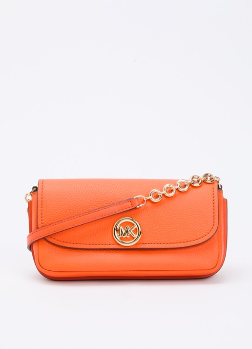 Michael Kors Nolita Small crossbodytas van leer met verstelbare schouderriem