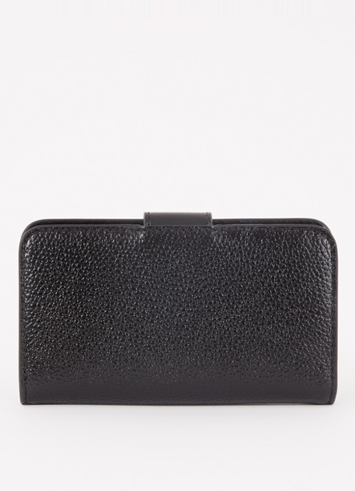 Michael Kors Pasjeshouder van leer met logo - achterkant 3 zwart