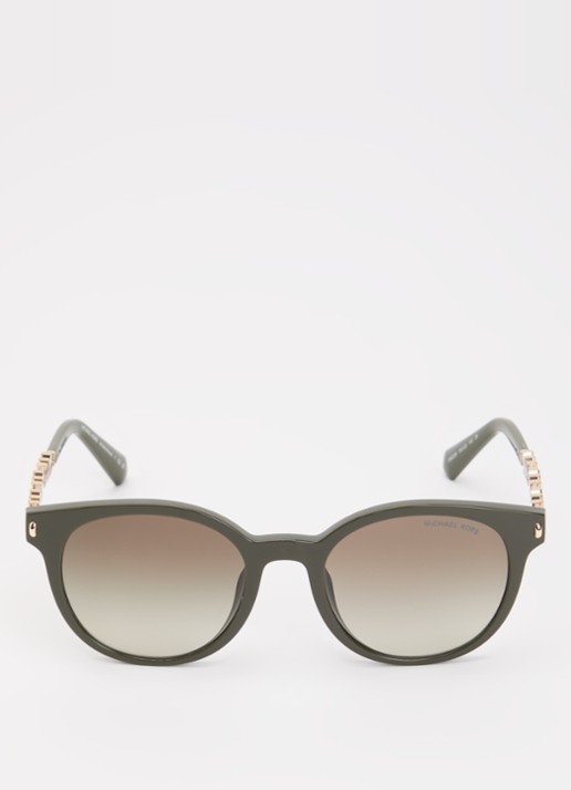 Michael Kors Pienza zonnebril MK2264U - detail 2 olijfgroen