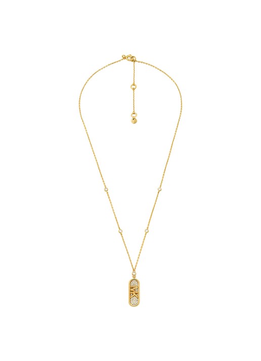 Michael Kors Premium ketting verguld MKC1729CZ710 - detail 2 goud