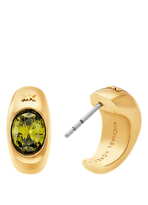 Michael Kors Premium oorringen verguld MKJ8480710 - detail 3 goud