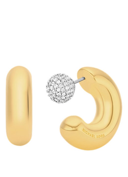 Michael Kors Premium oorringen verguld MKJ8510931 - detail 2 goud