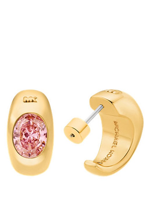 Michael Kors Premium oorringen verguld MKJ8630710 - detail 2 goud
