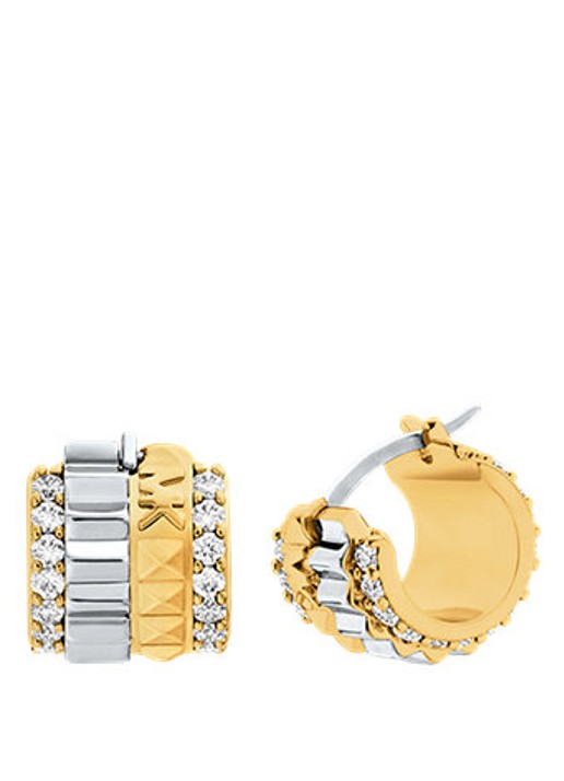 Michael Kors Premium oorringen verguld MKJ8647931 - detail 2 zilver
