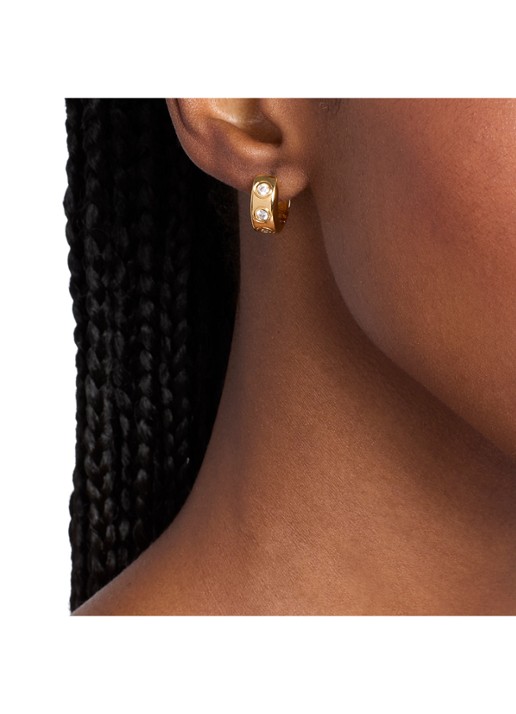 Michael Kors Premium oorringen verguld MKJ8652710 - detail 3 goud