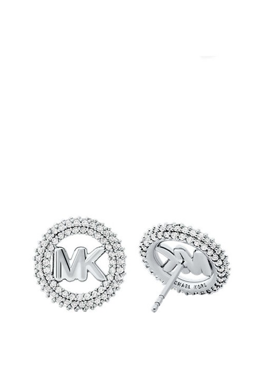 Michael Kors Premium oorstekers MKJ8560040 - detail zilver