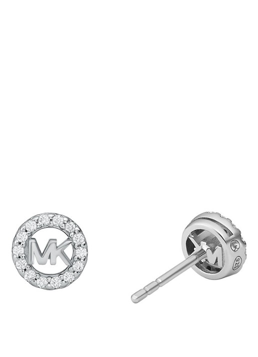 Michael Kors Premium oorstekers van zilver MKC1727CZ040 - detail zilver