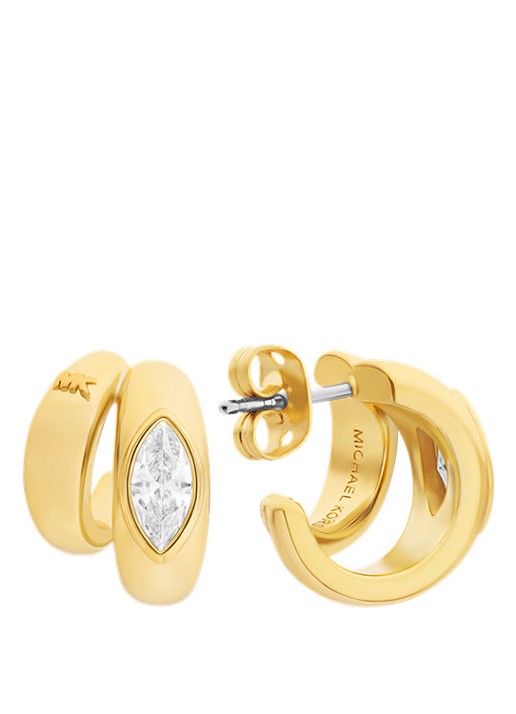 Michael Kors Premium oorstekers verguld MKJ8678710 - detail 2 goud