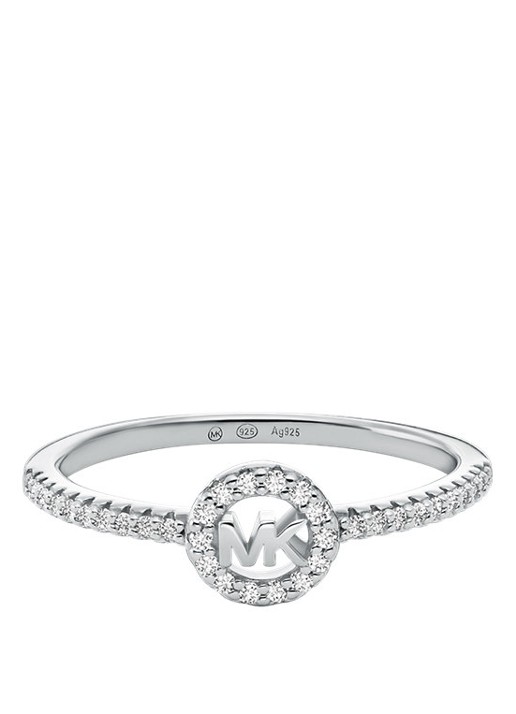 Michael Kors Premium ring van zilver MKC1829040 - detail 2 zilver