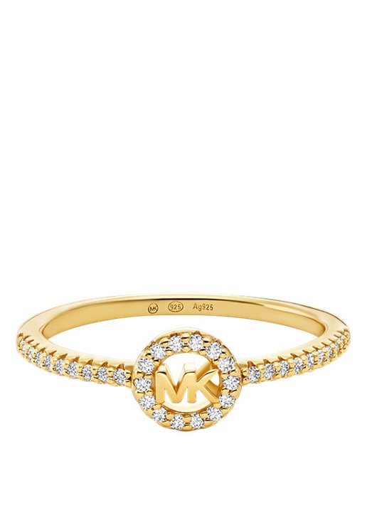 Michael Kors Premium ring verguld MKC1829710 - detail goud