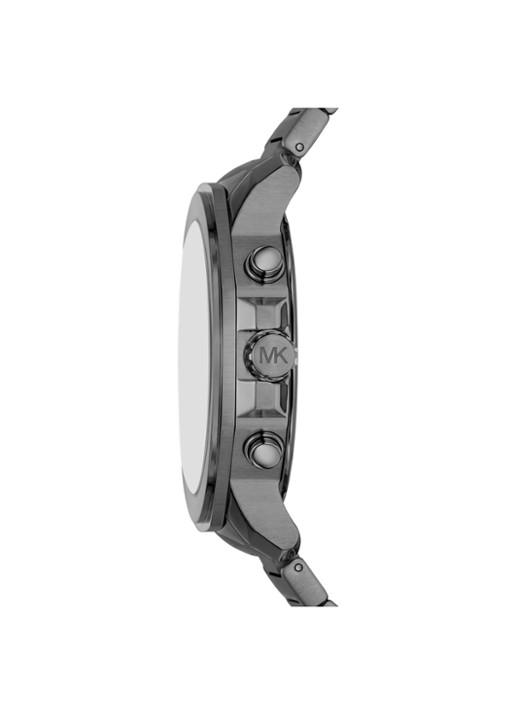 Michael Kors Prescott horloge MK9259 - detail 3 antraciet