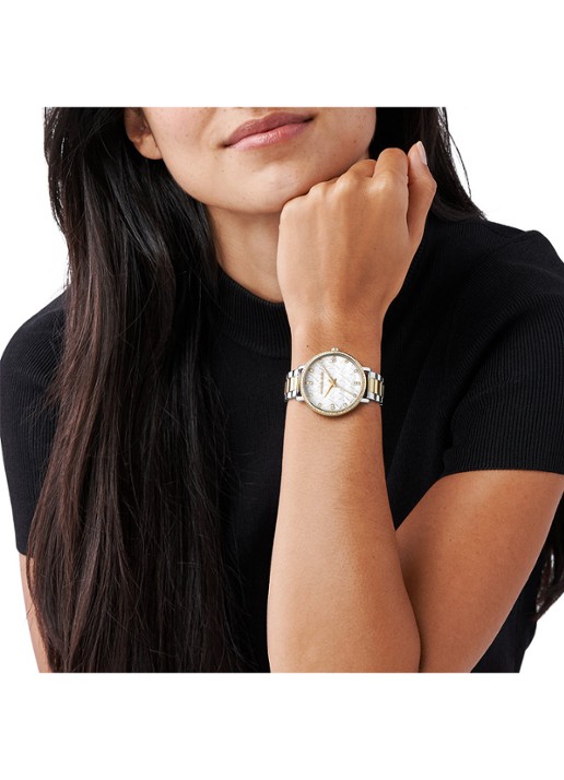 Michael Kors Pyper horloge MK4918 - detail 4 zilver