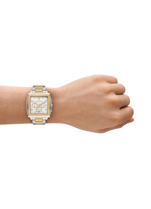 Michael Kors Rhys horloge MK9240 - detail 3 zilver