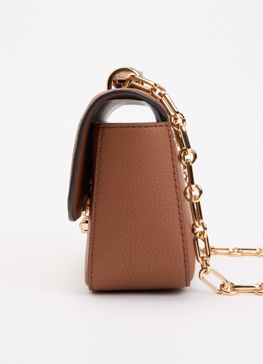 Michael Kors Tribeca schoudertas van leer met verstelbare schouderriem - detail 4 camel