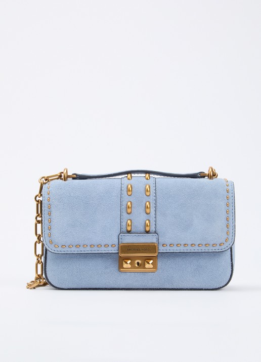 Michael Kors Tribeca schoudertas van leer met verstelbare schouderriem
