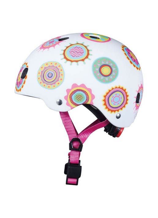 Micro Step Doodle Dots kinderhelm S - achterkant 3 undefined