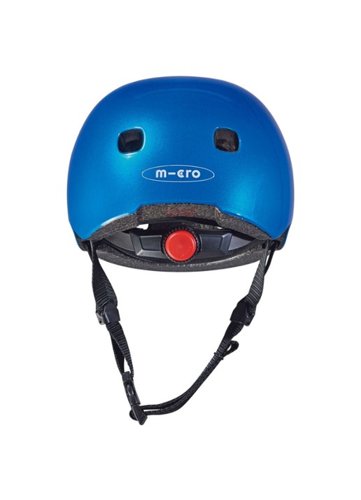 Micro Step Kinderhelm M - detail 2 blauw