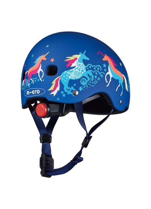 Micro Step Micro Eenhoorn kinderhelm - detail 5 blauw