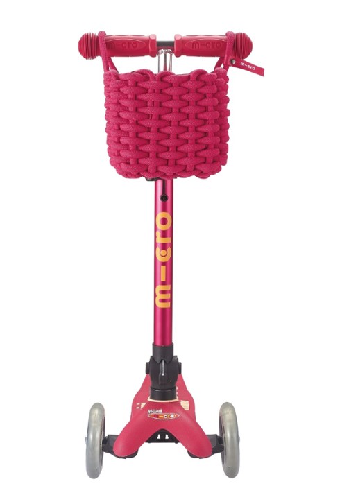 Micro Step Micro stepmandje - detail 2 roze