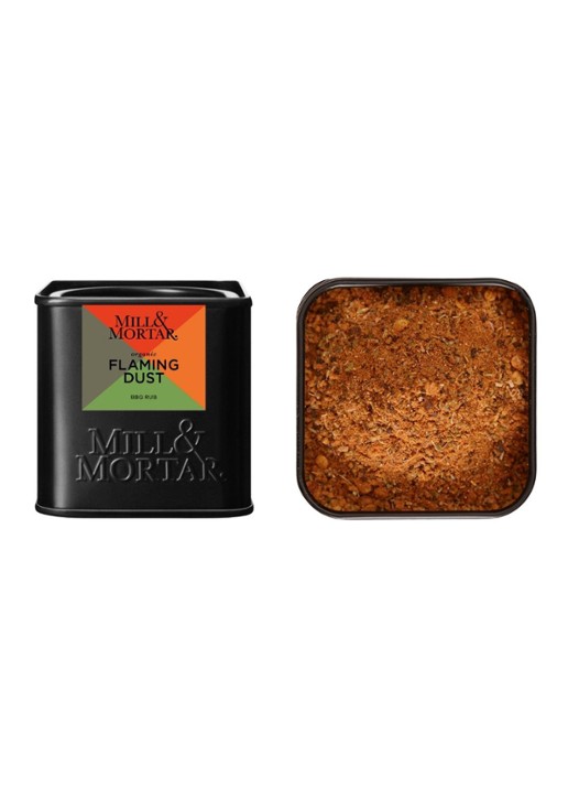 Mill & Mortar Flaming Dust kruidenmix 50 gram - voorkant 2 beige