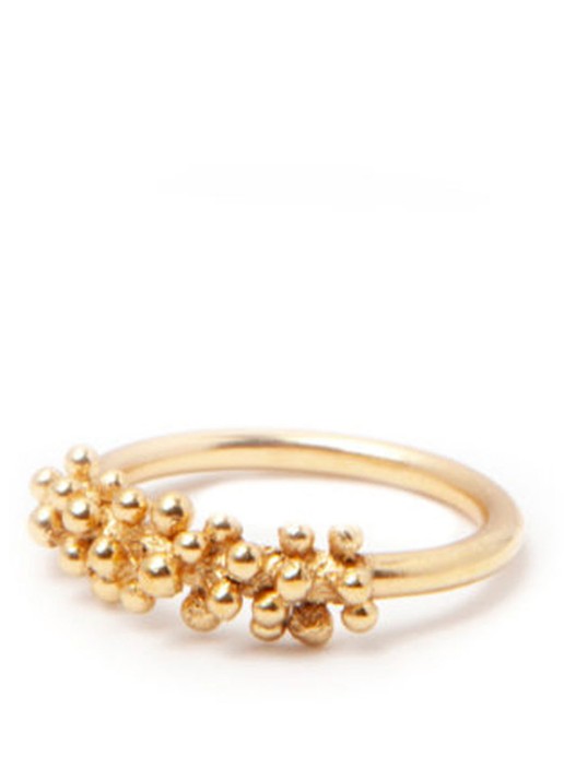 MIMI ET TOI Vienne ring verguld - voorkant 2 goud