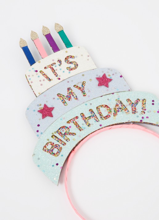 Mimi & Lula Birthday Cake haarband - voorkant 2 multicolor