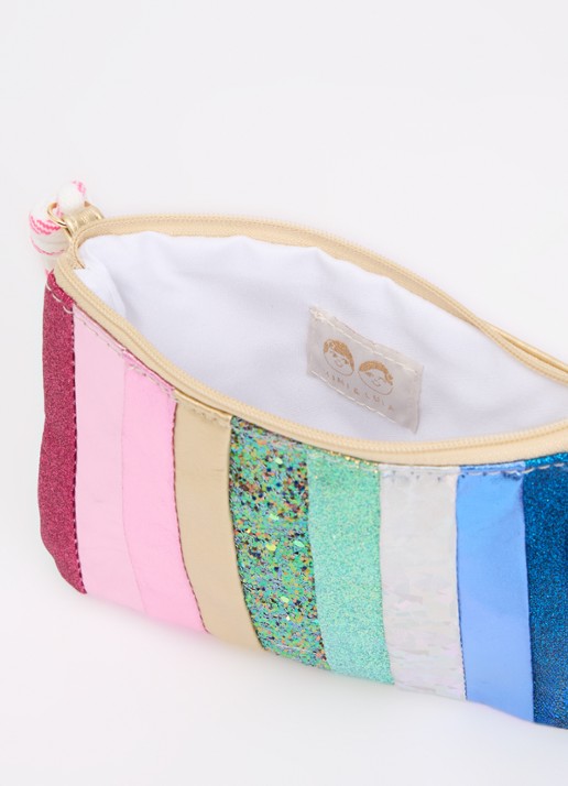Mimi & Lula Dancing Queen crossbodytas met glitter - detail 3 goud