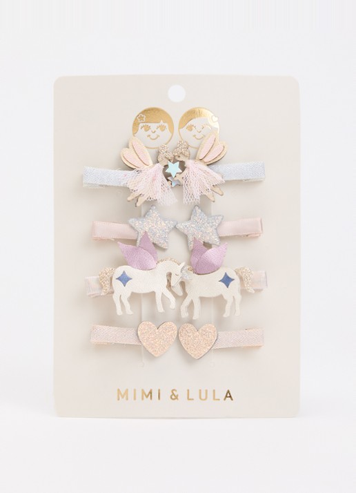 Mimi & Lula Dreamy Fairy Salon haarclip in set van 8