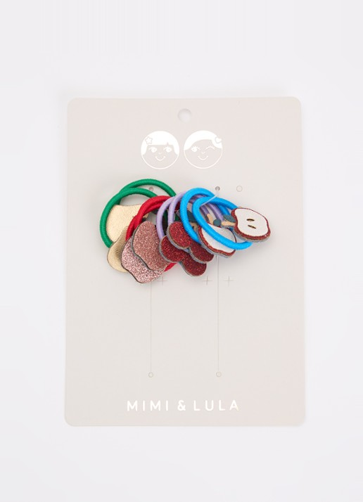 Mimi & Lula Fruity Mini haarelastiekjes in 8-pack
