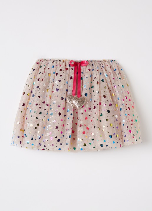 Mimi & Lula Rainbow Hearts rok van tule