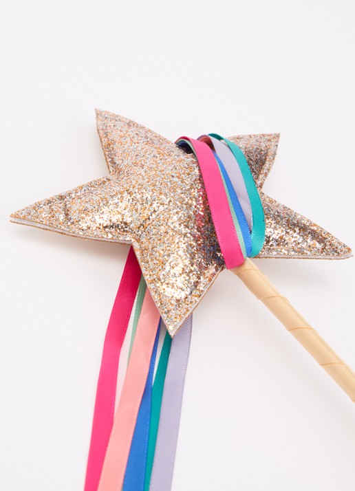 Mimi & Lula Rainbow toverstaf - voorkant 2 roze