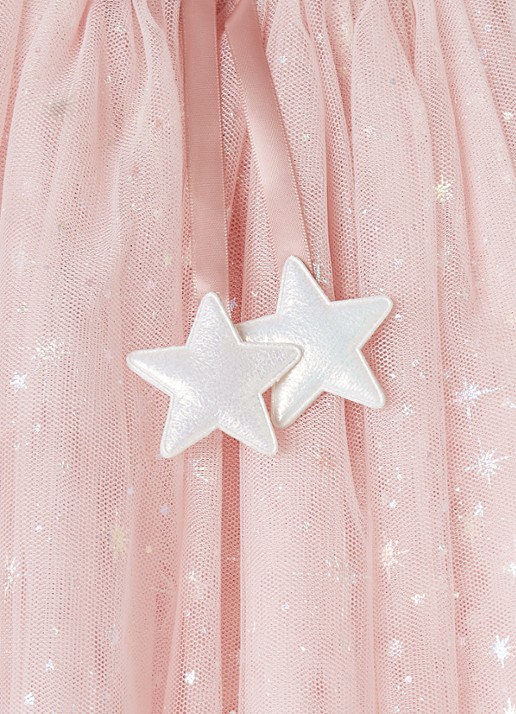 Mimi & Lula Shimmer Princess rok van tule - detail 3 lichtroze