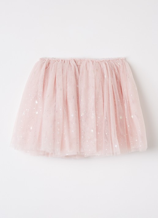 Mimi & Lula Shimmer Princess rok van tule - voorkant 2 lichtroze