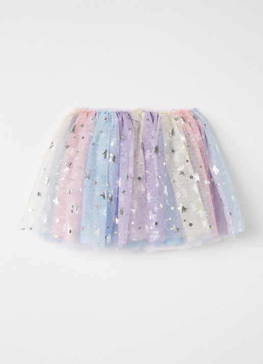 Mimi & Lula Unicorn rok van tule - voorkant 3 roze