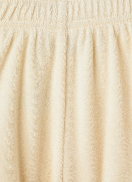 Mini Rodini Alien City korte broek van badstof - detail 3 creme
