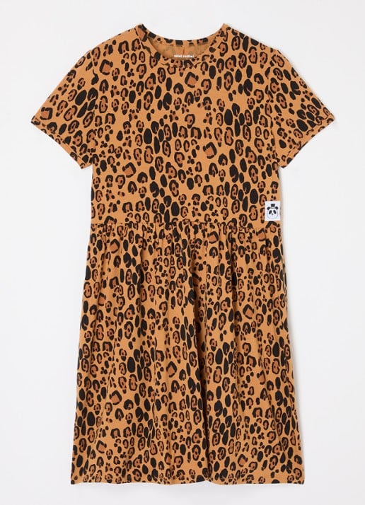 Mini Rodini Jurk  met panterprint