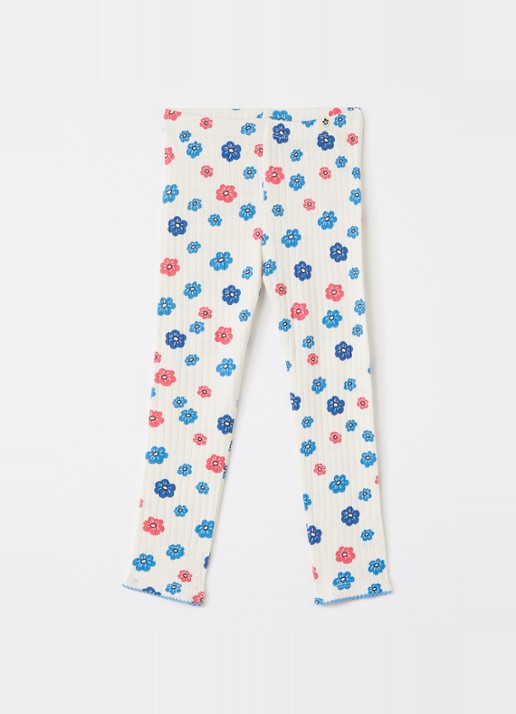 Mini Rodini Legging met bloemenprint