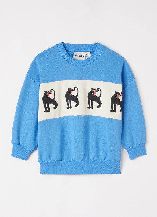 Mini Rodini Panther sweater met print