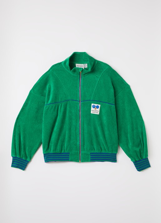 Mini Rodini Table Tennis sweatvest van badstof