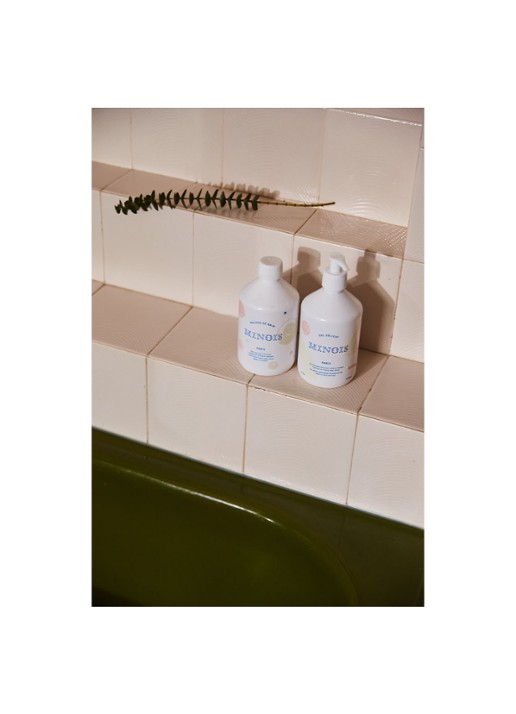 Minois Paris Baby bubbel badschuim 500 ml - detail 5 wit