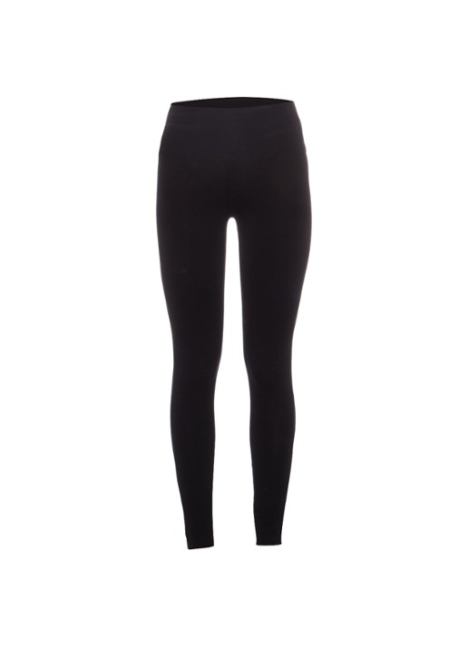Mint Velvet Legging van katoenblend - voorkant 2 zwart