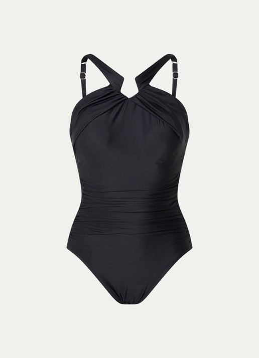 Miraclesuit Aphrodite corrigerend badpak - voorkant 4 zwart